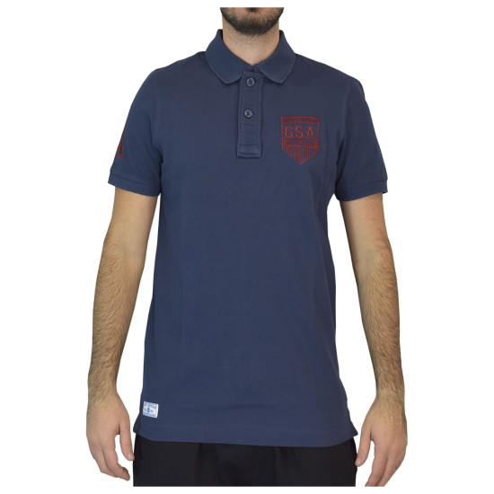 GSA Ανδρική κοντομάνικη μπλούζα polo